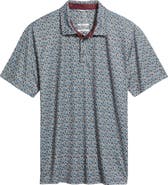Swannies Ridge Floral Performance Golf Polo