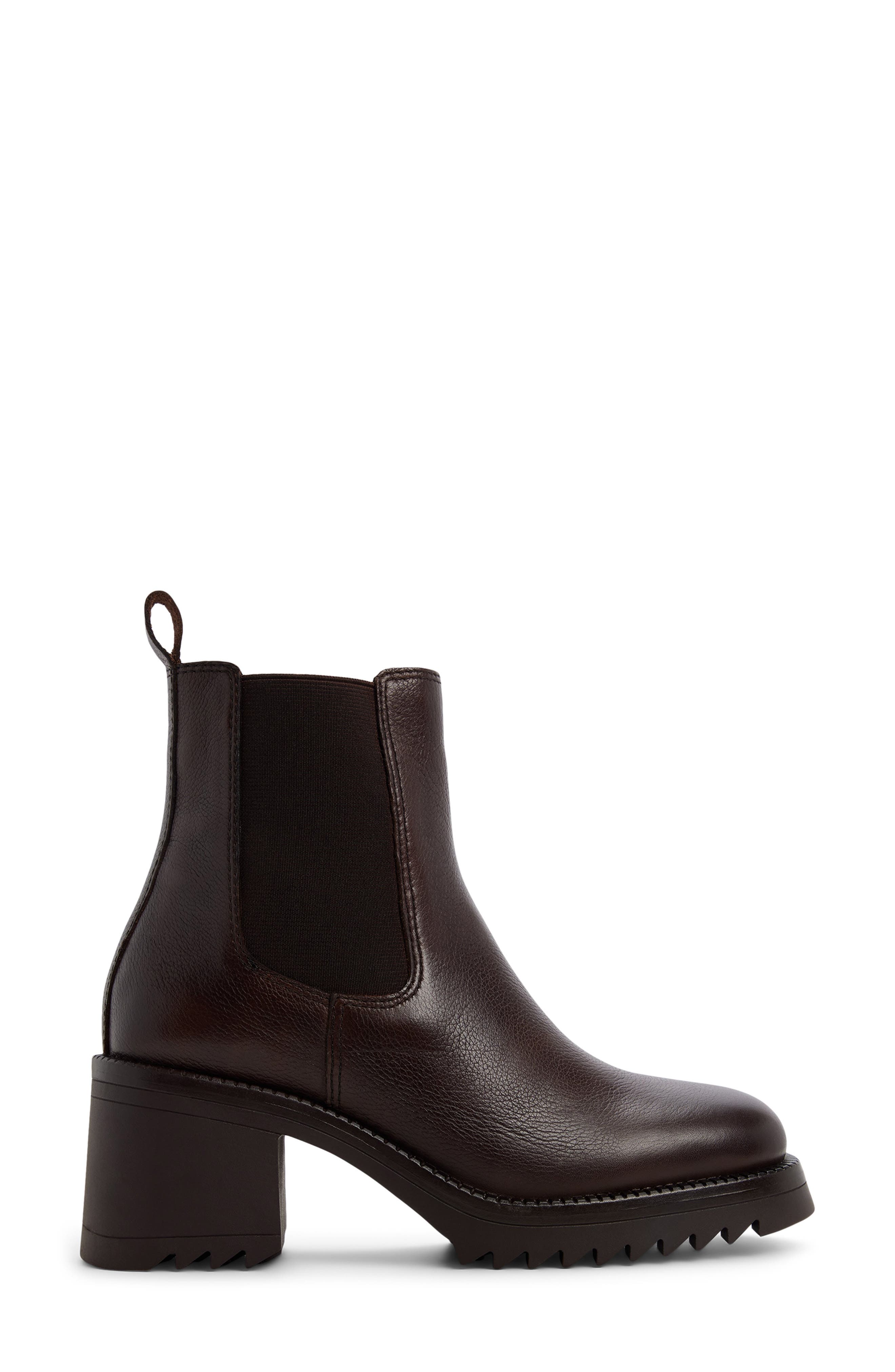 ALDO Anneliese Platform Chelsea Boot, Alternate, color, Medium Brown