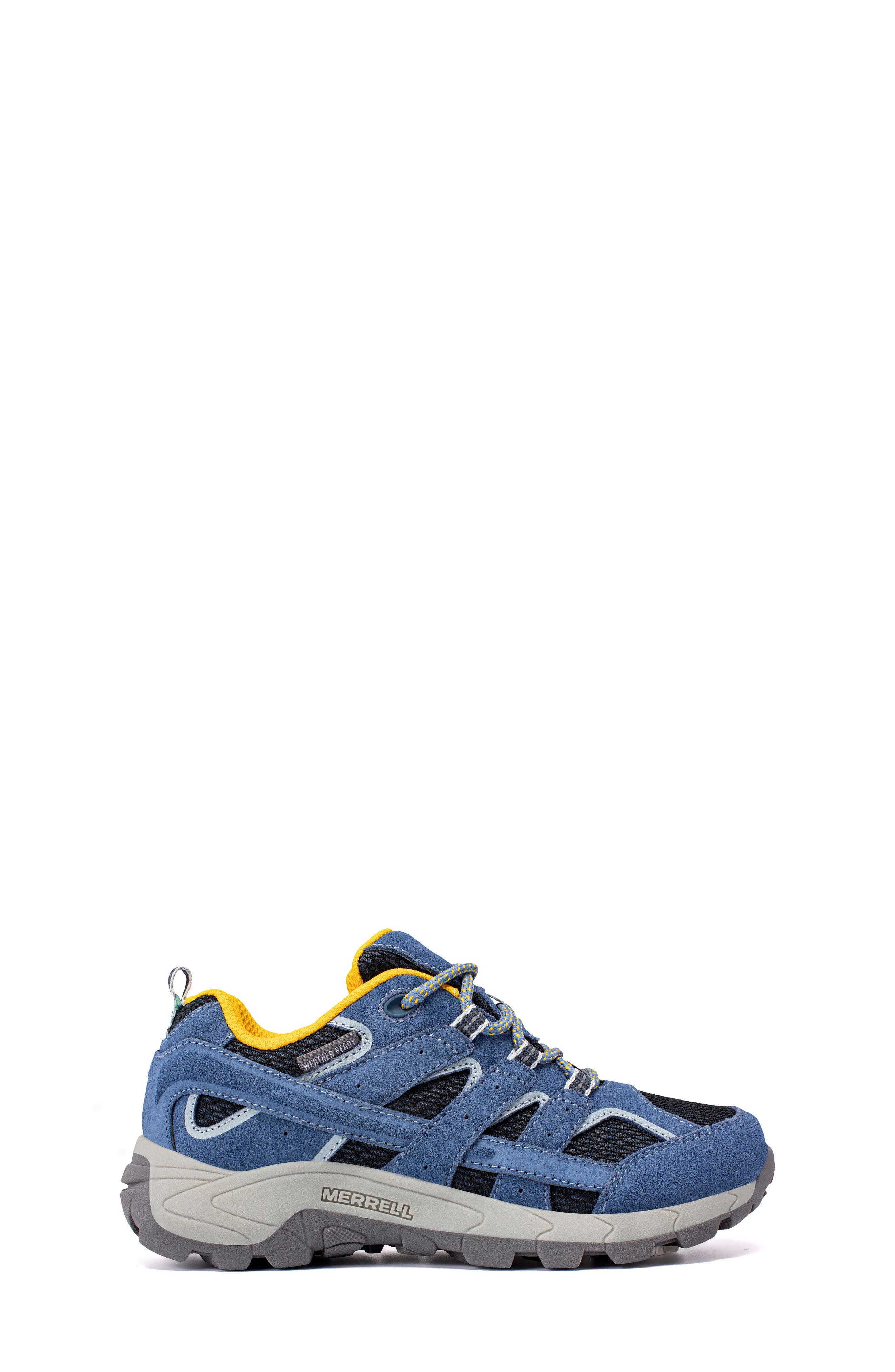 Kids' Moab Sneaker, Alternate, color, BLUE/GREY