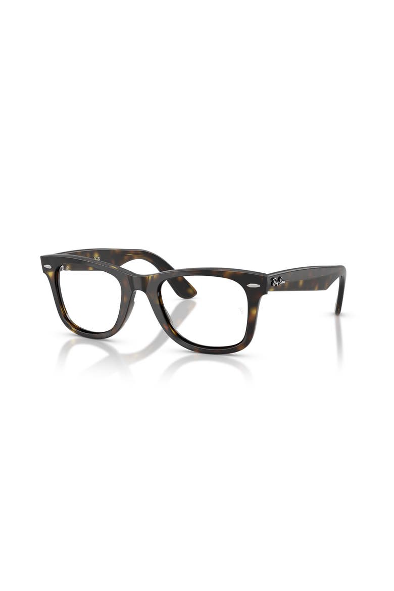 52mm Square optical glasses, Main, color, Tortoise