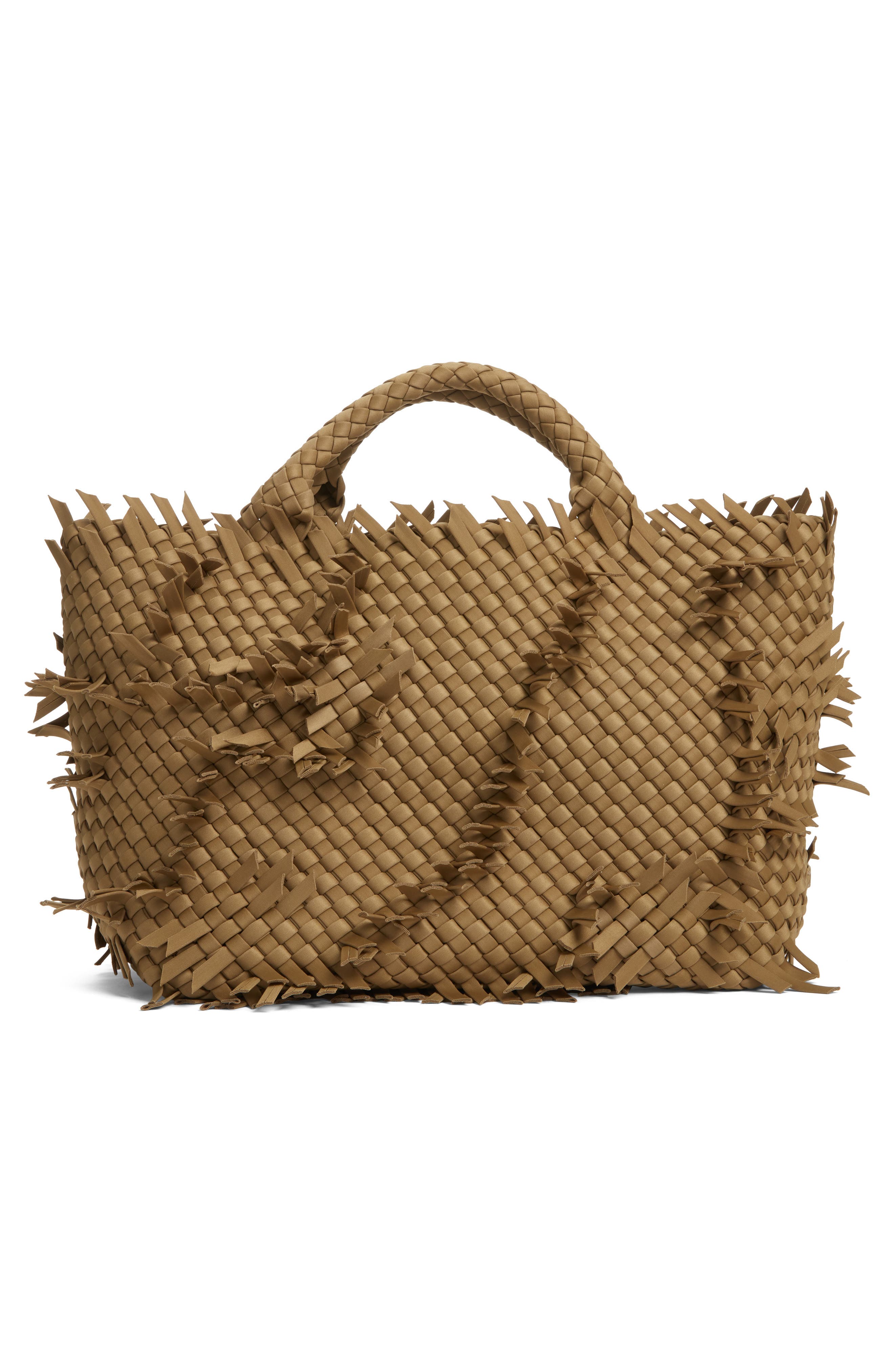 St. Barths Medium Fray Tote, Alternate, color, GREEN TEA