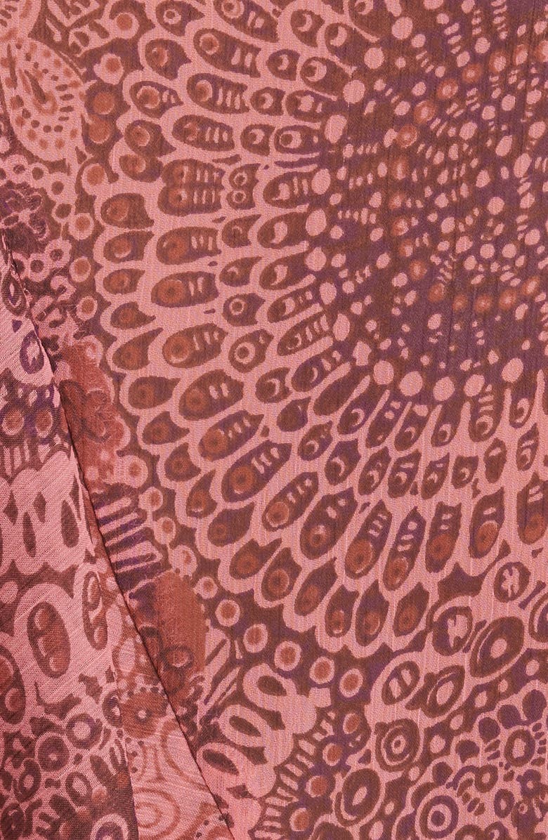 Ted Baker London Isuana Print Layered Blouse, Alternate, color, 