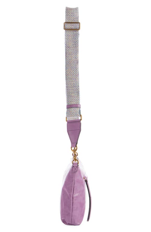 Isabel Marant Nessah Leather Crossbody Bag In Mauve