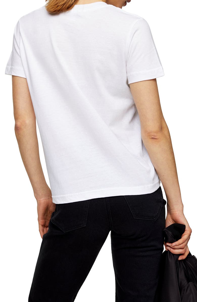 Topshop Horse Graphic Tee, Alternate, color,