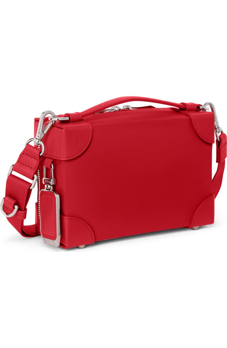 TUMI Voyageur Dey Trunk Crossbody Bag, Alternate, color, Tumi Red