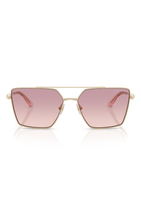 Joss 58mm Gradient Square Sunglasses