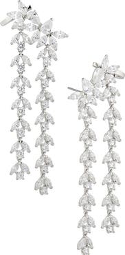 Nadri Wild Flower Crystal Chandelier