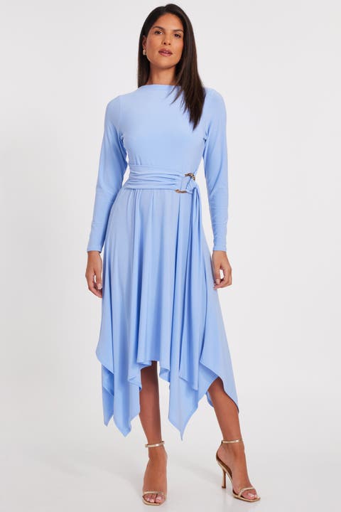 Soft Touch Maxi Dress with Hanky Hem