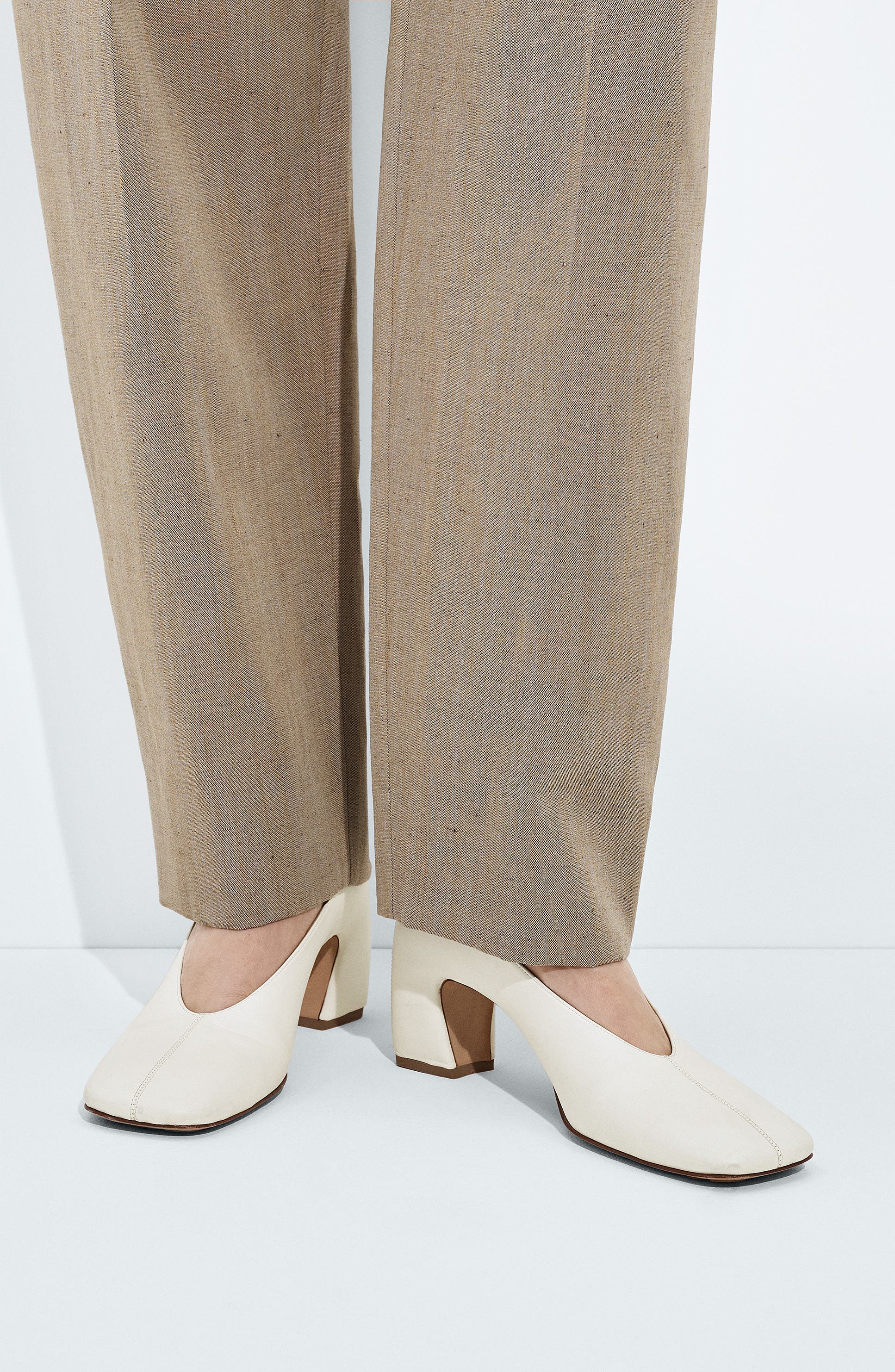 Bottega Veneta Lucy Square Toe Pump, Alternate, color, 