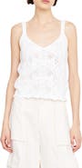 Vince Open Stitch Sweater Camisole