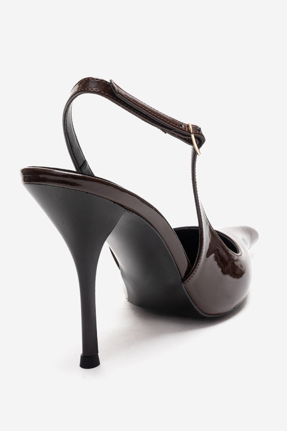 Prologue Shoes Candy Pointed Toe Stiletto Pump, Alternate, color, Brown