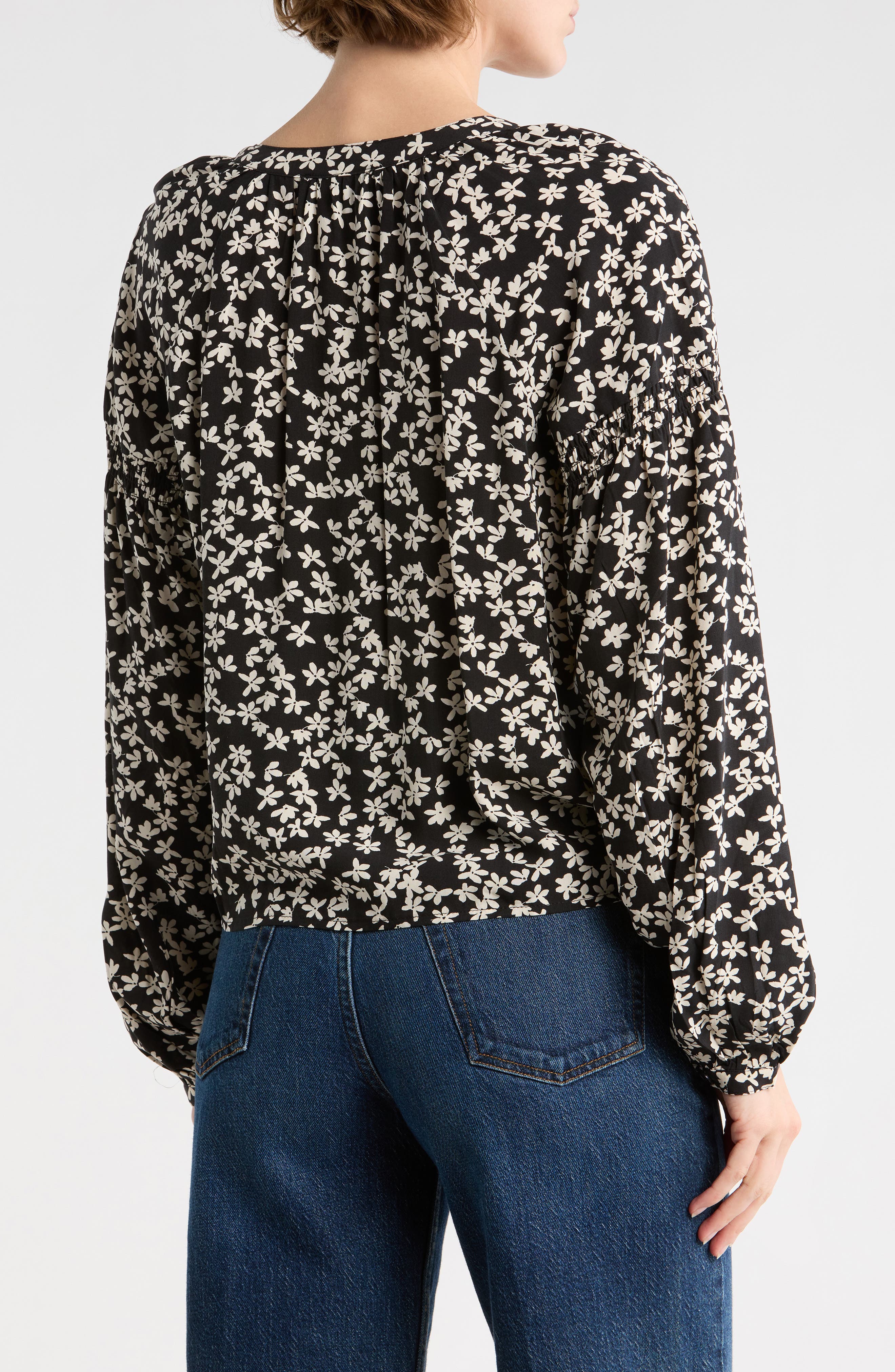 Tie Front Button-Up Shirt - image 2