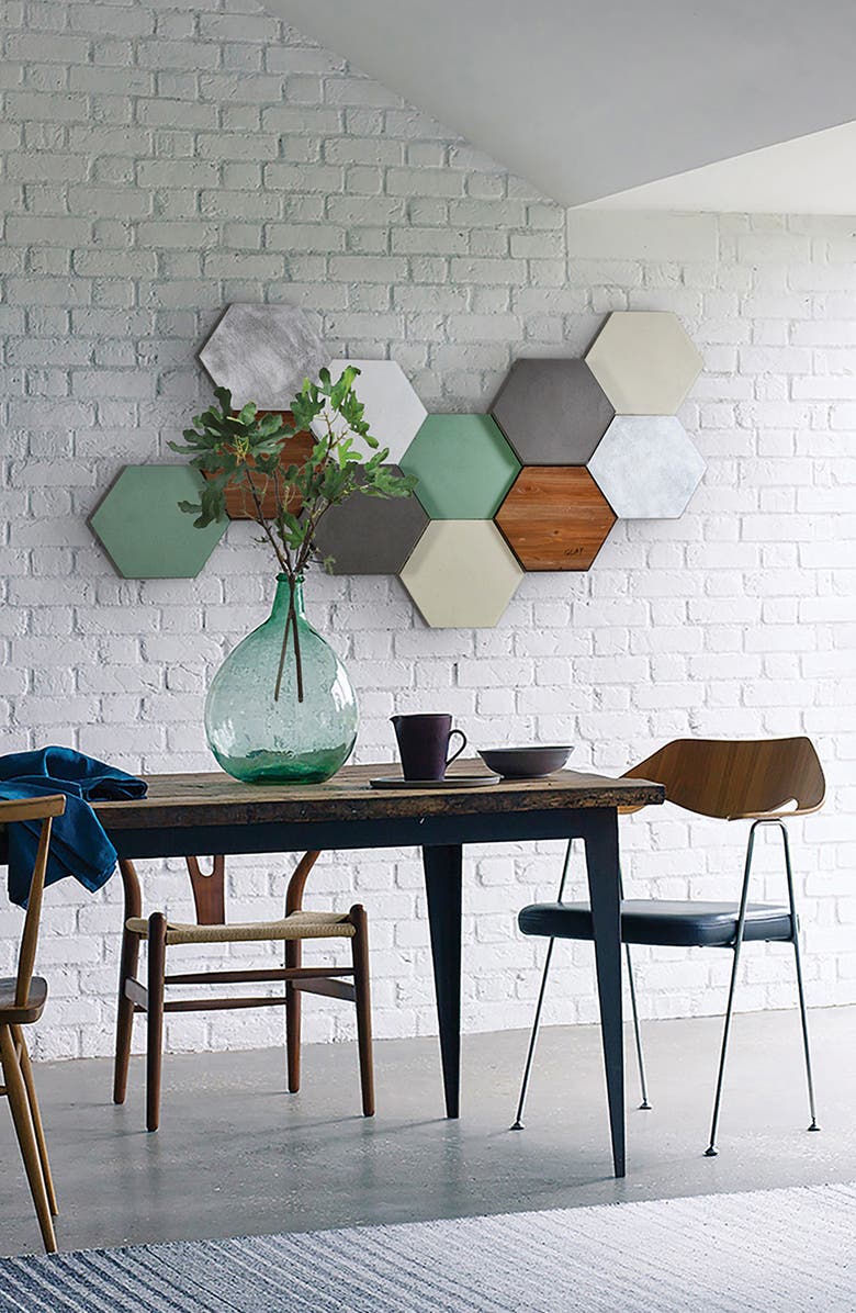 Renwil Hexagon Wall Art, Alternate, color, 