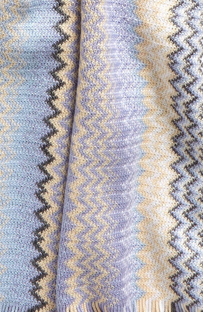 Missoni Chevron Stripe Wool Blend Scarf, Alternate, color, 