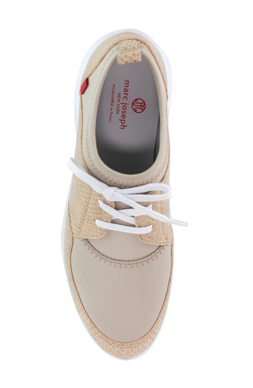 Marc Joseph New York Alaska Street Sneaker In Nude Snake