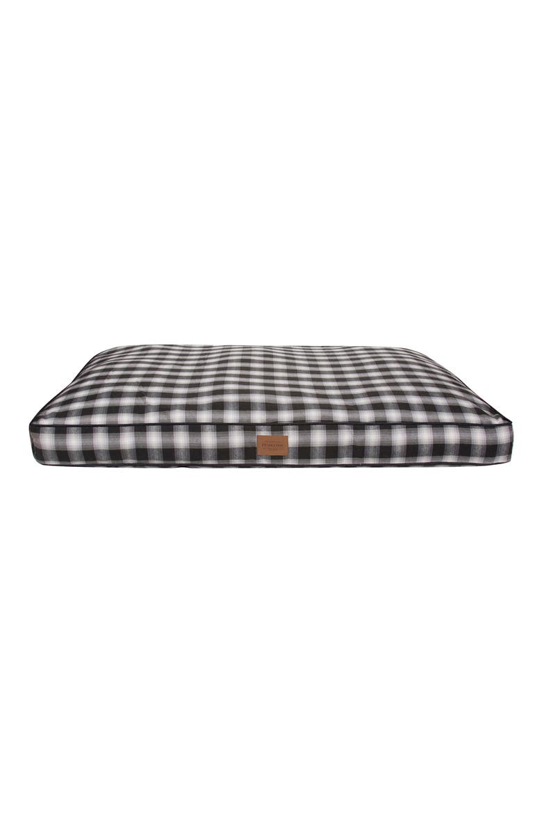 Napper Dog Bed, Alternate, color, CHARCOAL OMBRE PLAID