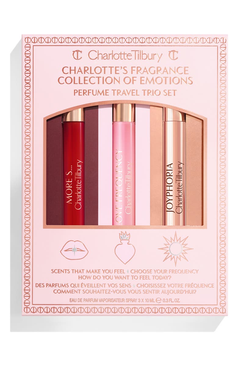 Charlotte Tilbury Charlotte's Fragrance Collection of Emotions Travel Set, Alternate, color, 