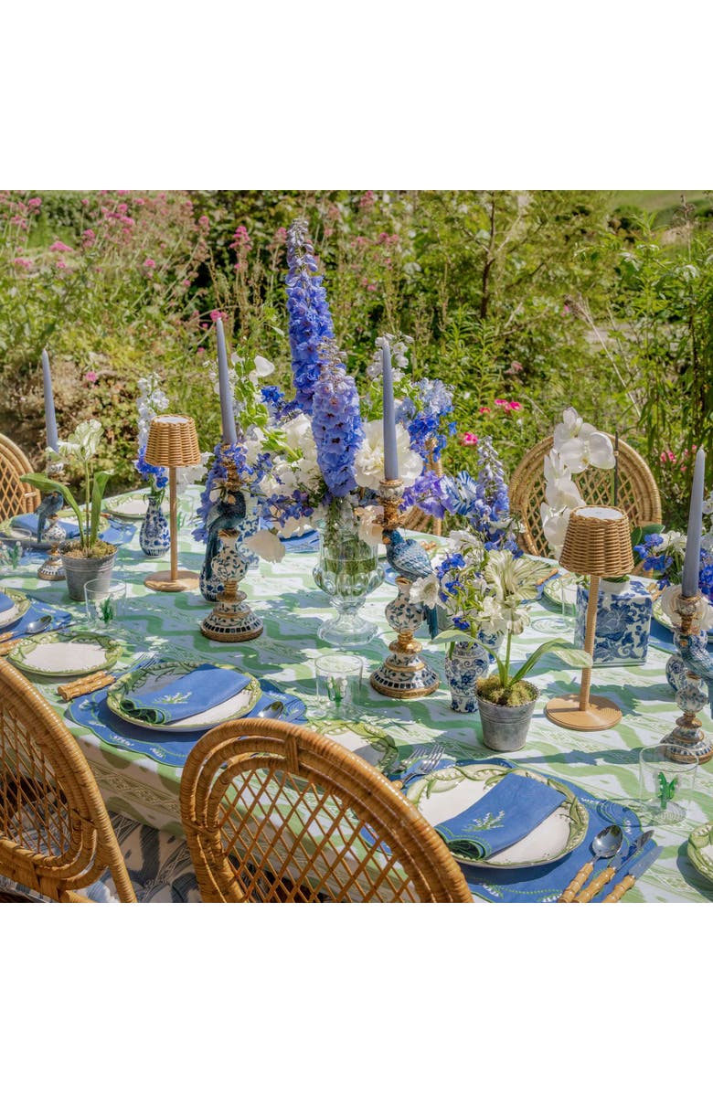 Mrs. Alice Lily of the Valley Glasses, Alternate, color, Green