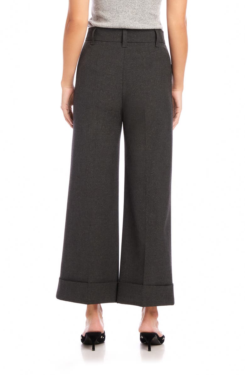FIFTEEN TWENTY Rylee Stretch Wide Leg Cuffed Wide Leg Pants, Alternate, color, 