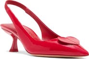 Kate Spade New York lover slingback pointed toe kitten heel pump