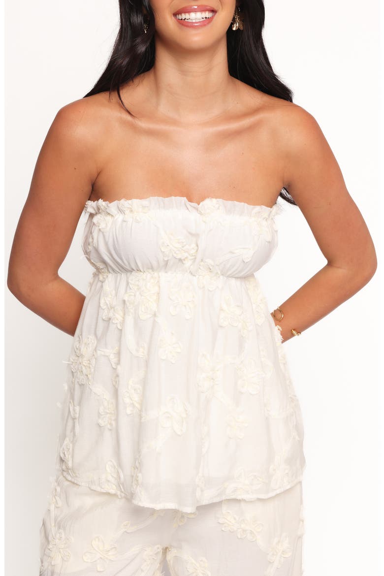 Robin Strapless Top, Main, color, WHITE