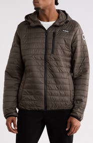 Hurley Balsami Quilted Nylon Hooded Jacket