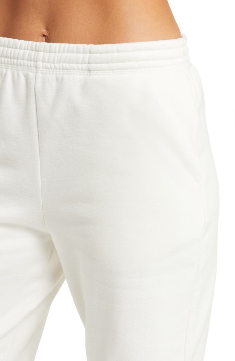 Beyond Yoga On the Go Cotton Blend Joggers, Alternate, color, Fresh Snow