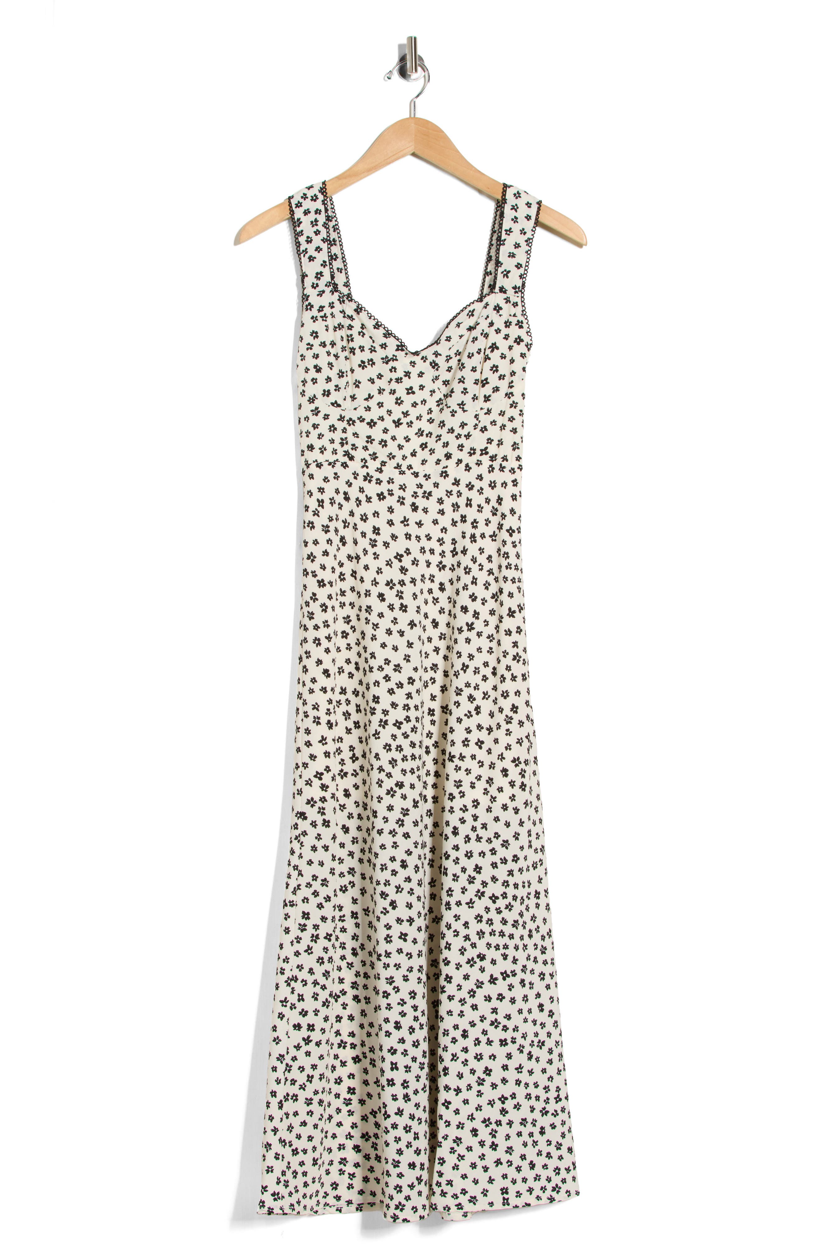 Blu Pepper Ditsy Floral Midi Dress