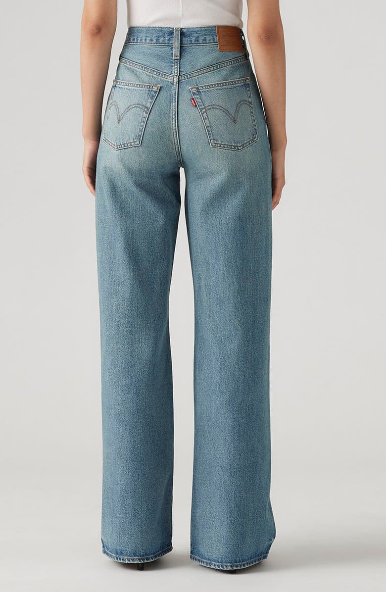 Levi's Ribcage High Waist Wide Leg Jeans, Alternate, color, Tint Story