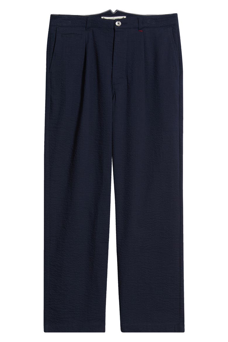 Mr. Lynch's 1201M Seersucker Trousers, Alternate, color, DARK NAVY
