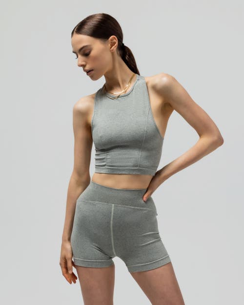 Reformer The Heather Cropped Tank In Green