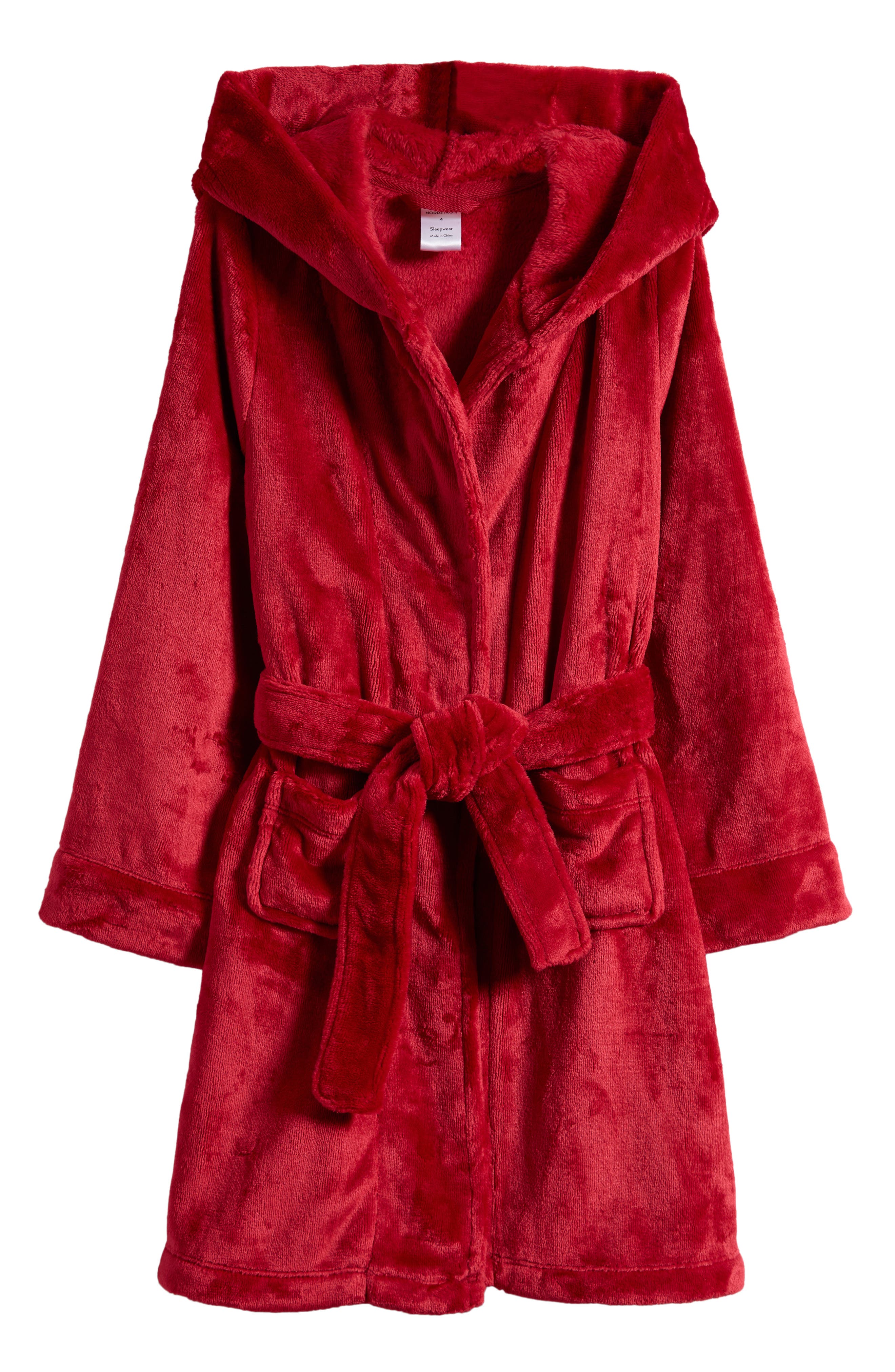 Nordstrom Kids' Hooded Fleece Robe