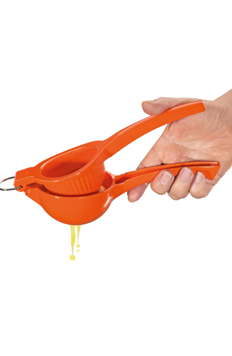 CILIO Aluminum Arancia Orange Squeezer, Orange, Alternate, color, Orange