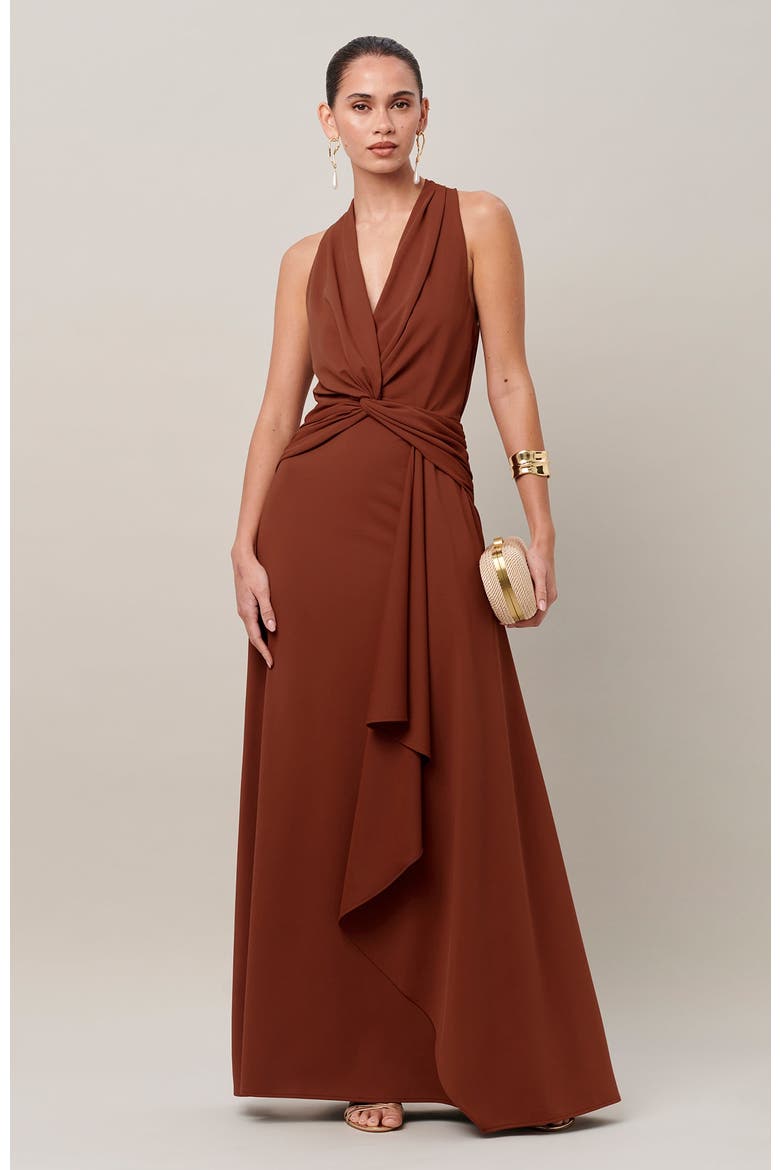 Hennie Maxi Dress, Alternate, color, Copper