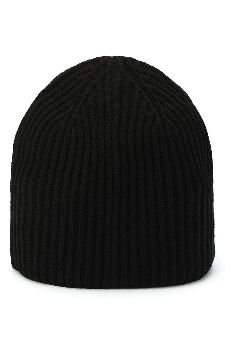 Kate Spade New York Park Roses Beanie, Alternate, color, Black