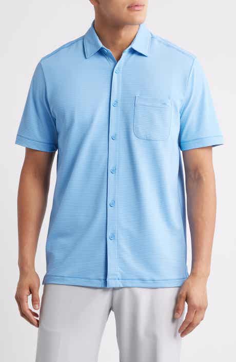 Costa Wave Short Sleeve Button-Up Shirt