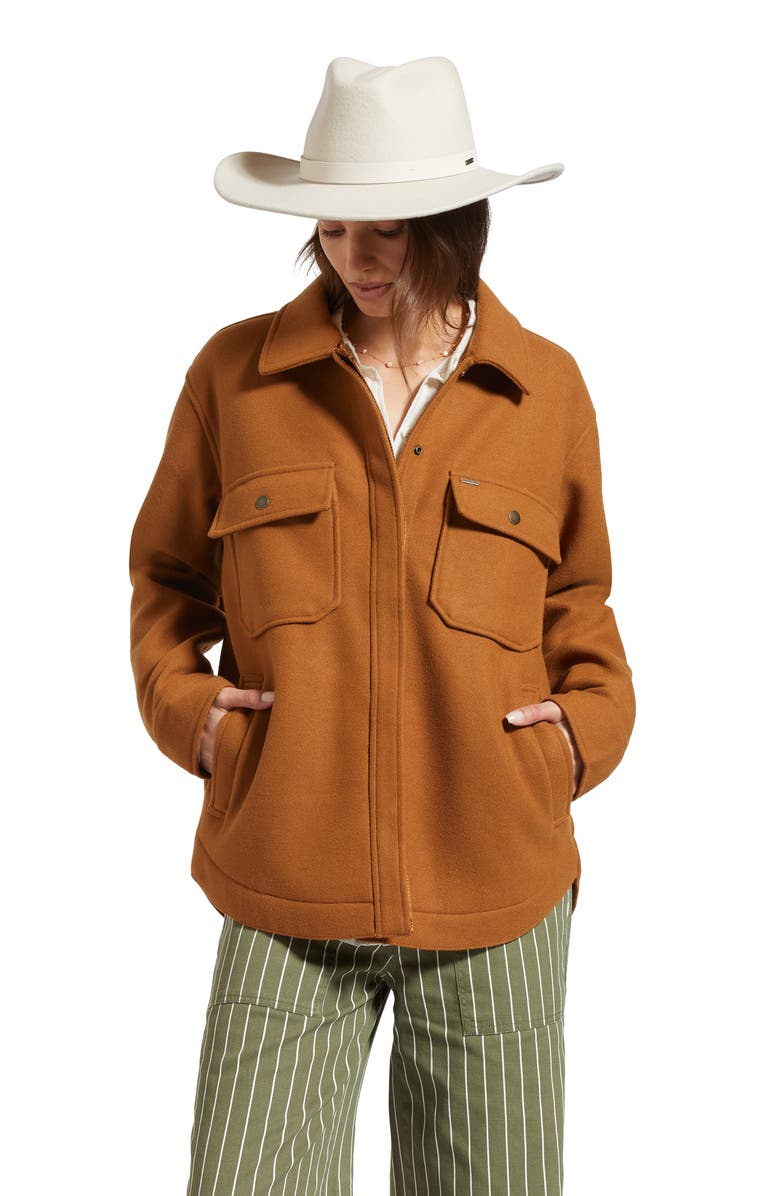 Brixton Harper Felted Wool Fedora, Alternate, color, 