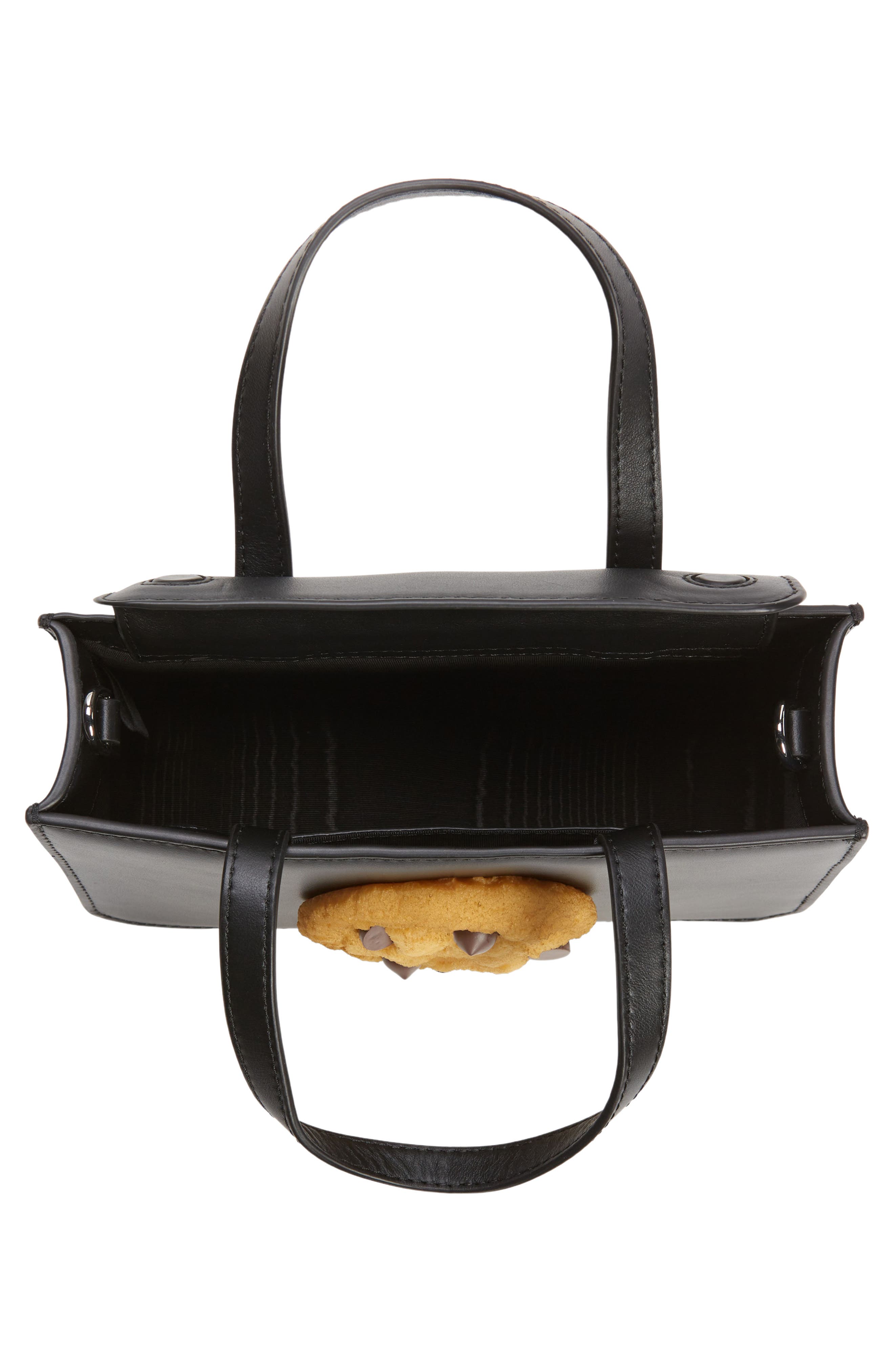 Puppets and Puppets Small Leather Cookie Bag, Alternate, color, 