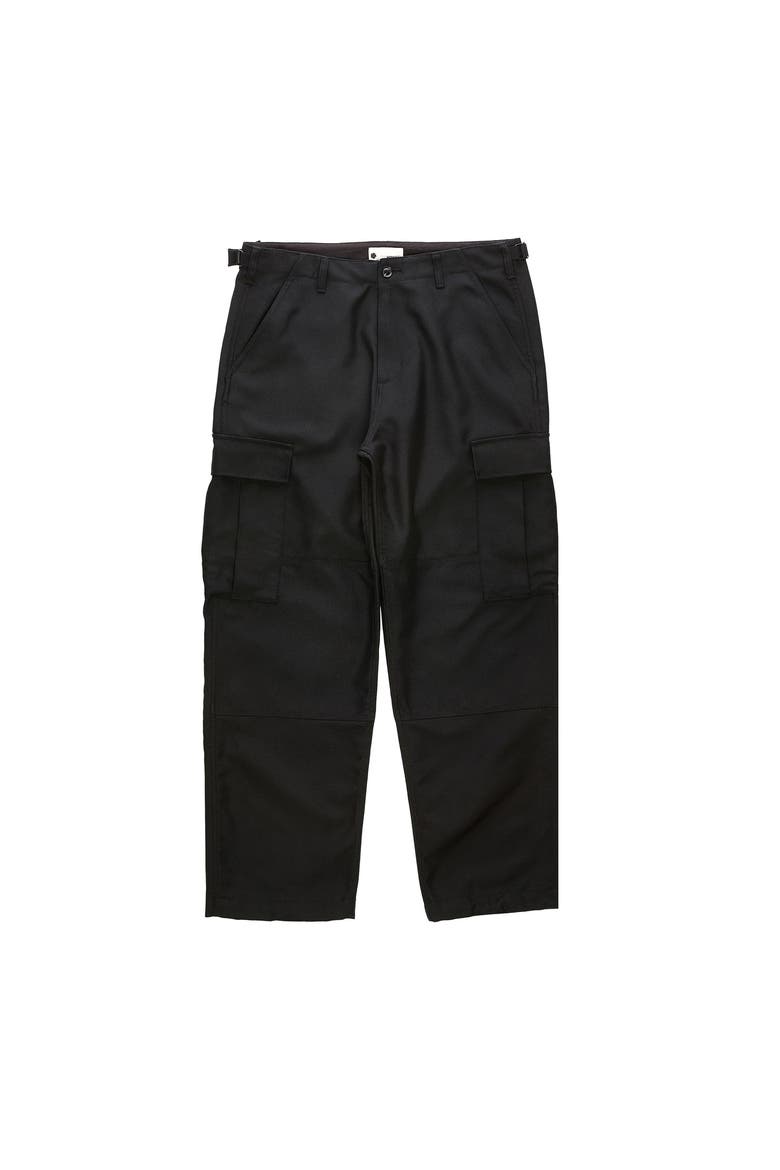Wool Blend Cargo Pant, Main, color, Black