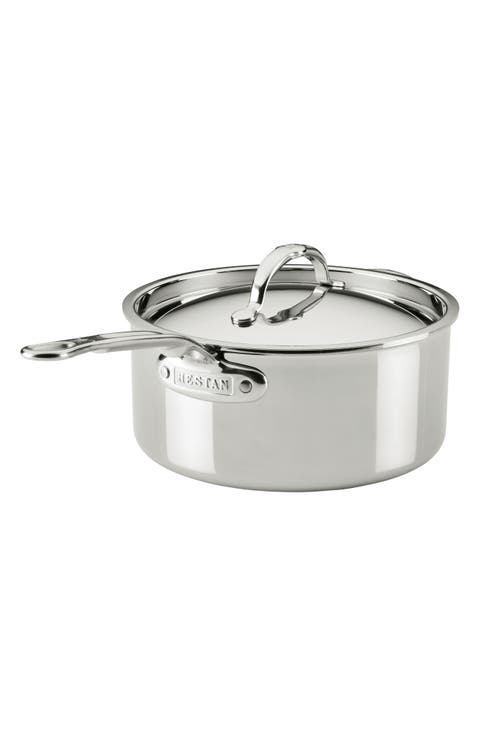 ProBond® Luxe Professional Clad Stainless Steel 4-Quart Saucepan with Lid