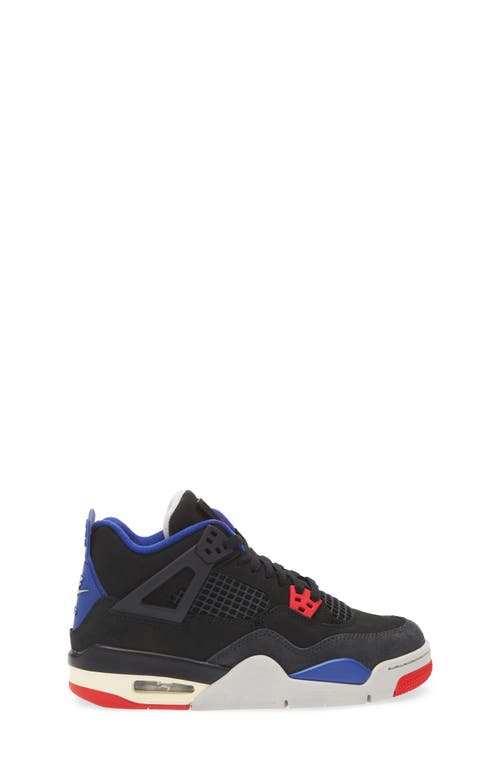 Nike Air Jordan 4 Retro Basketball Sneaker In Black