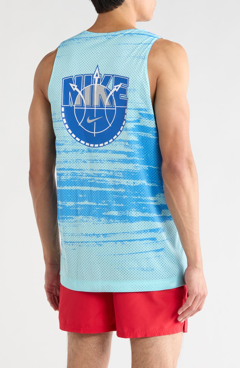 Nike Summer Hoop Mesh Basketball Jersey, Alternate, color, Copa/ Game Royal