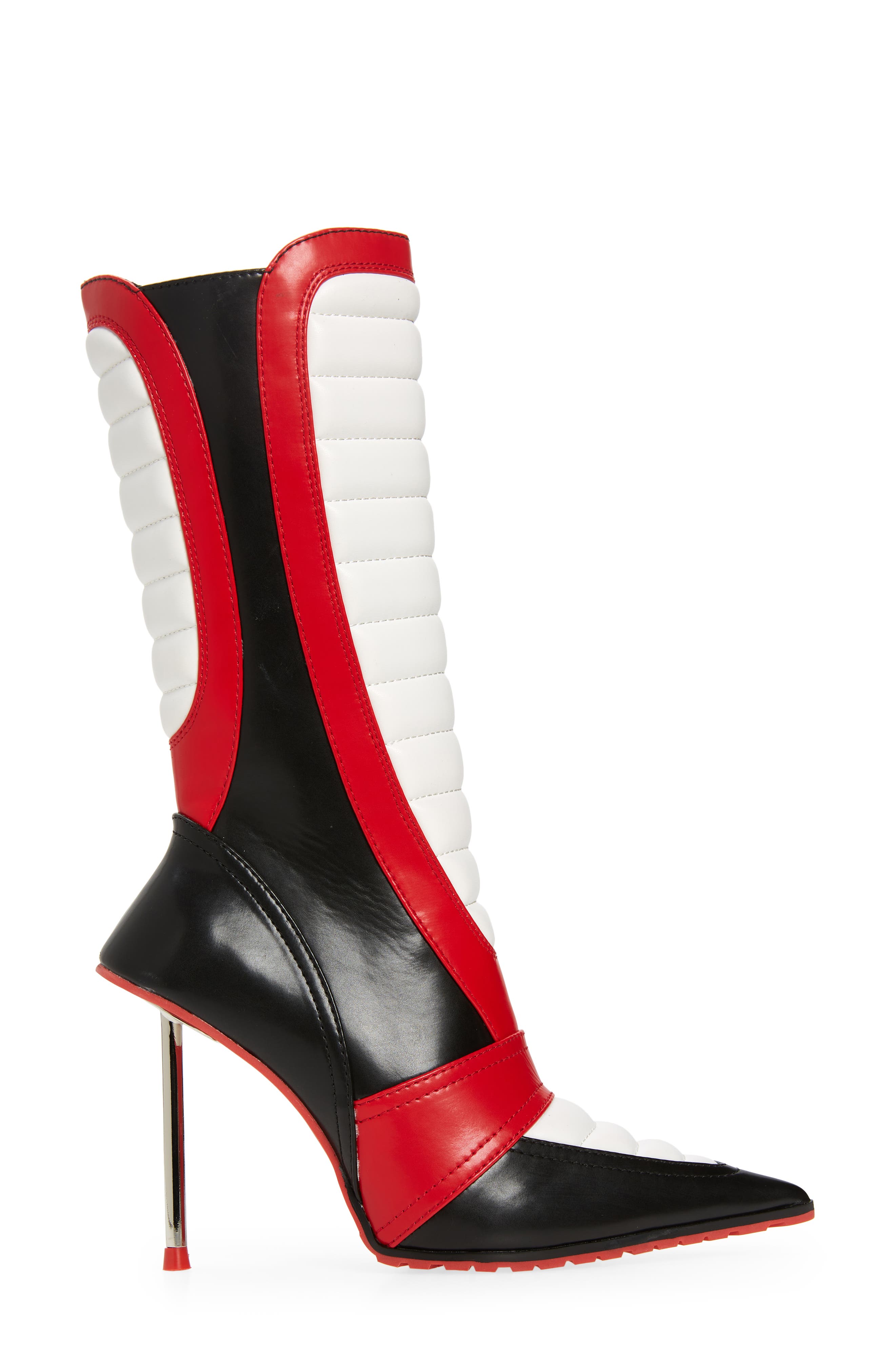 Jeffrey Campbell Motorsport Stiletto Boot, Alternate, color, 