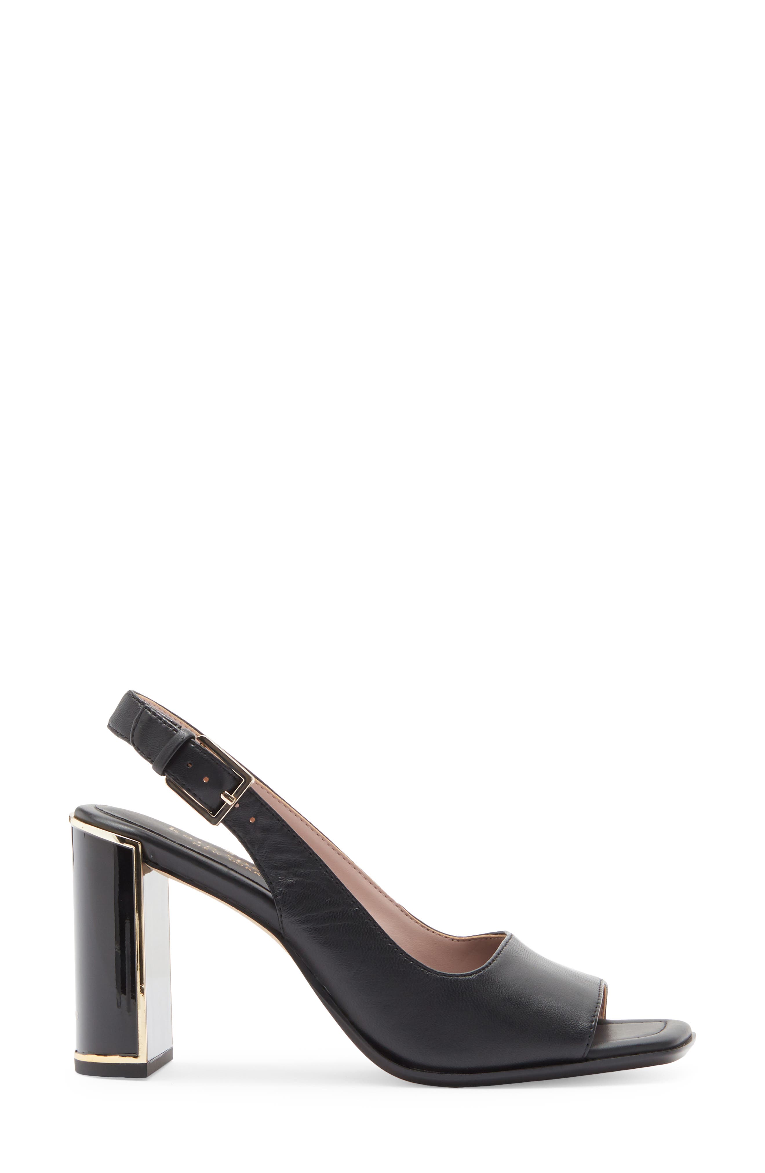 Kate Spade New York Ninna Slingback Pump, Alternate, color, Black