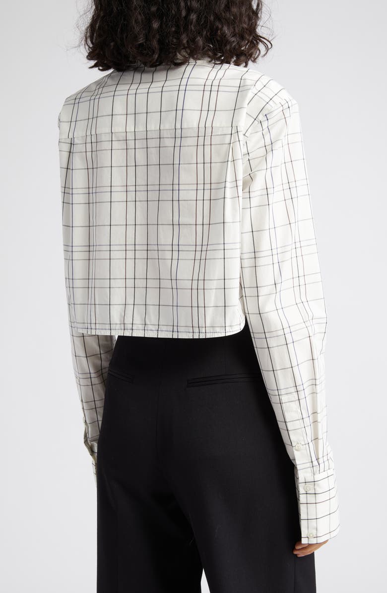 STAUD Seneca Cotton Poplin Button-Up Shirt, Alternate, color, 