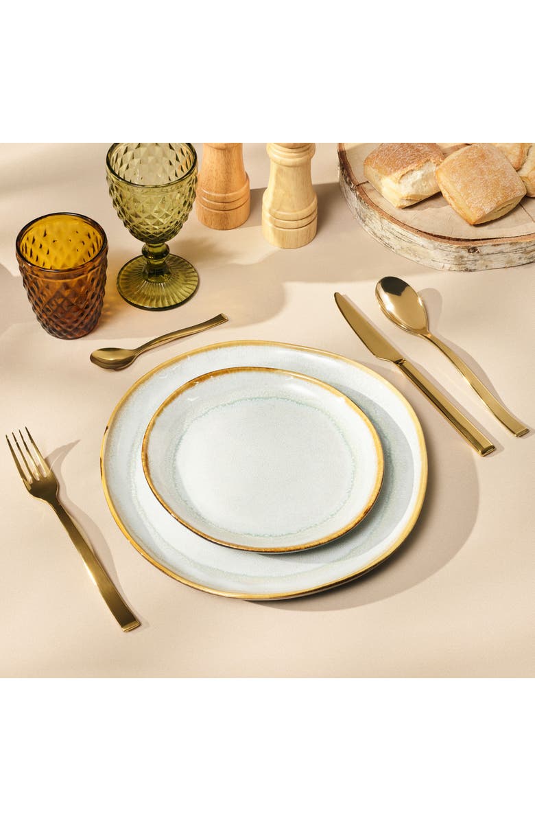 Couzon Side PVD Gold 5 Piece Place Setting, Alternate, color, Gold