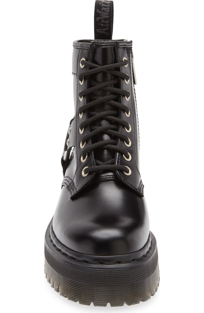 Dr. Martens 1460 Quad Harness Boot, Alternate, color, Black