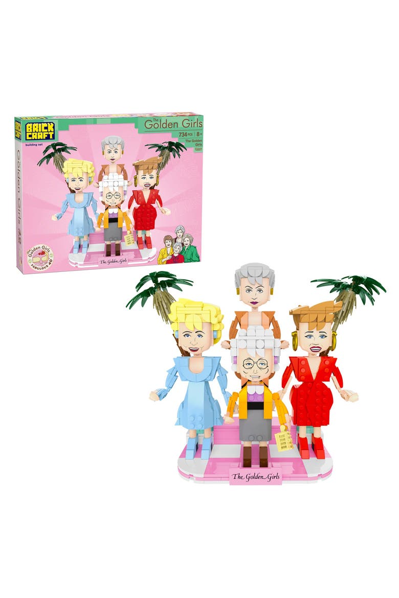 The Golden Girls Living Room Building Set, Main, color, Yellow