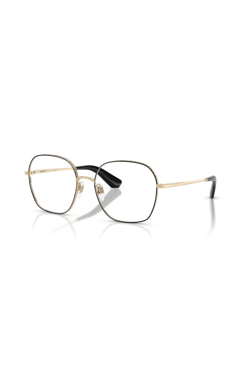 Burberry 55mm Square optical glasses, Main, color, Black
