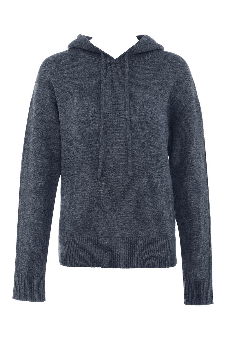 Jionni Hoodie Sweater, Alternate, color, GREY MELANGE